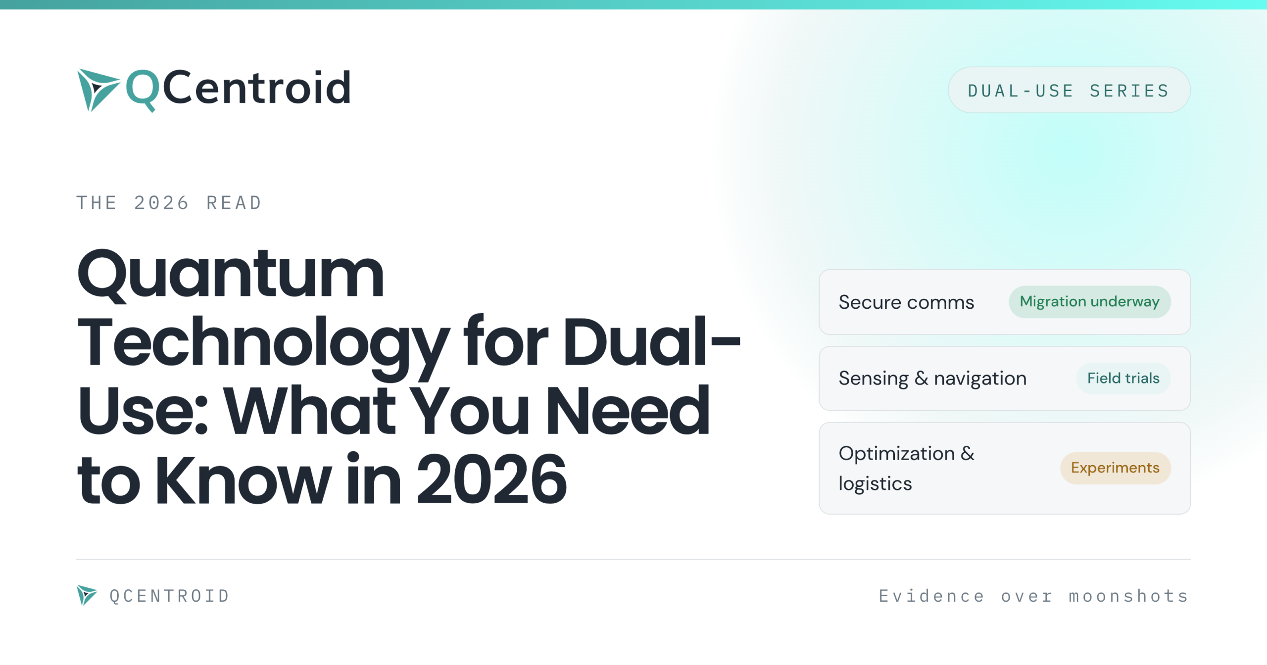Quantum Technology for Dual-Use: What You Need to Know in 2026