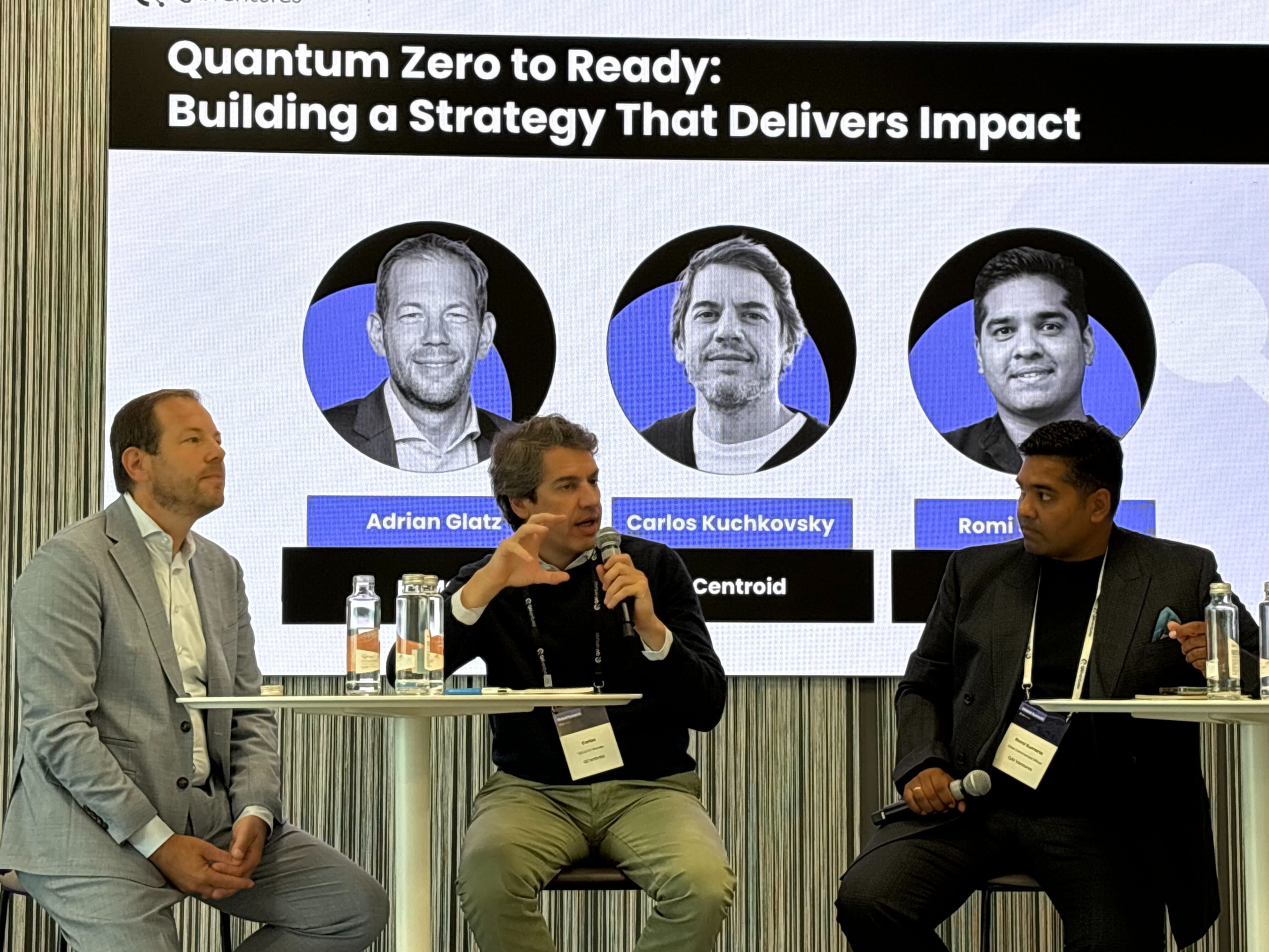 Quantum strategy panel discussion at Quantum Global Summit Basel